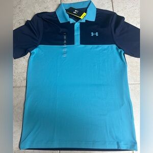 NWT mens Under Armour performance polo. Size M.